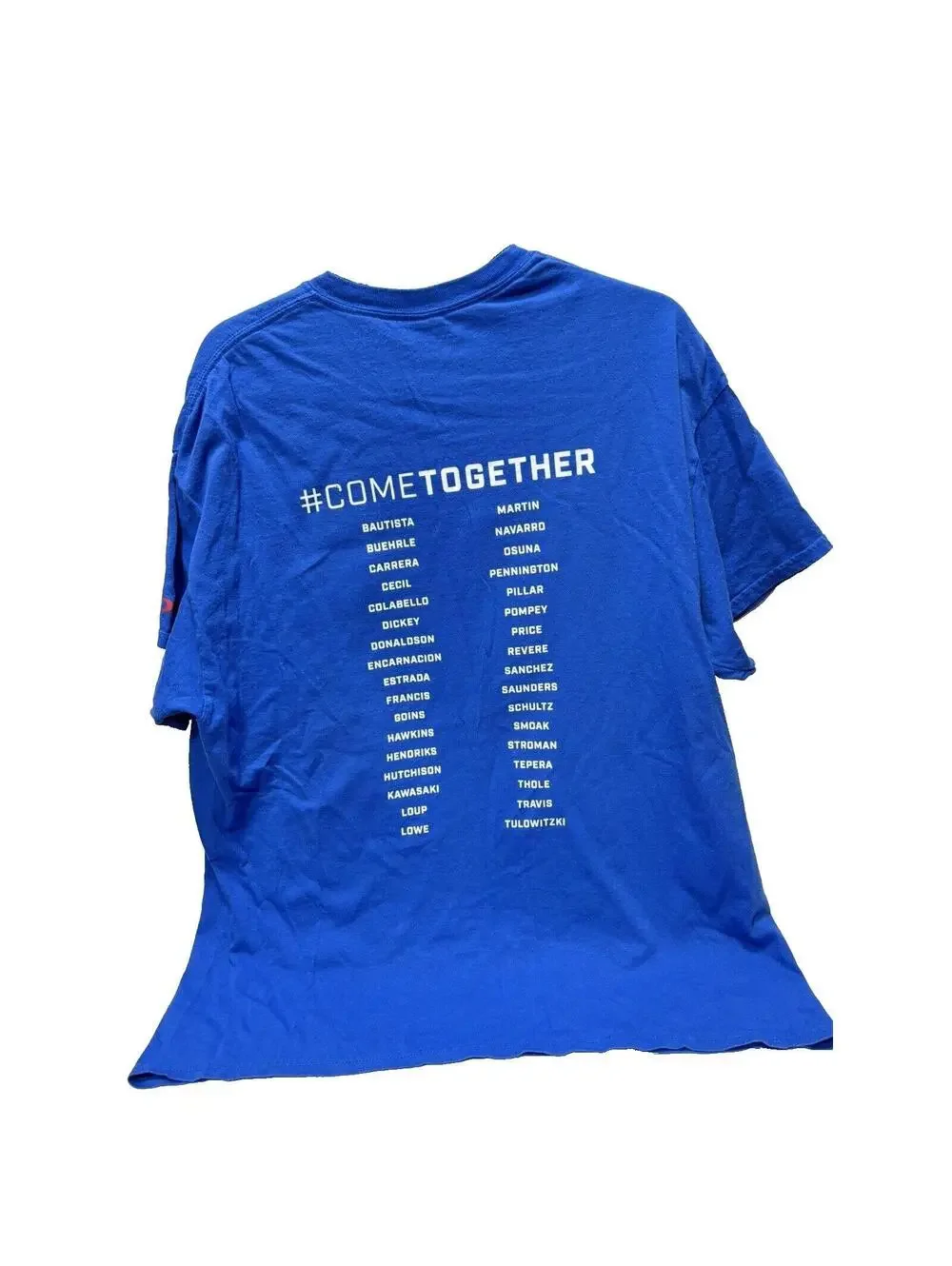 Toronto Blue Jays Men's XL #COMETOGETHER Baseball T-Shirt Pre Owned - Picture 6 of 10